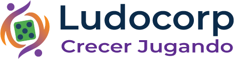 Logo Ludocorp con Nombre (Derecha) con Slogan