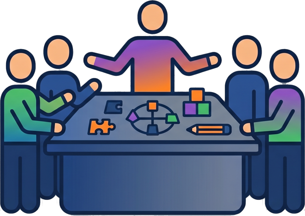 Representación gráfica de Facilitación Profesional.